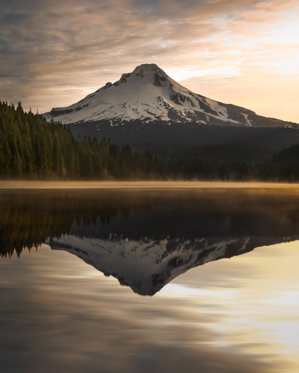 landscape photography of snow capped mountain